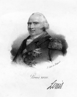 Louis XVIII, King of France, 19th century.Artist: Delpech