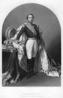 Napoleon III, Emperor of France, 19th century.Artist: DJ Pound