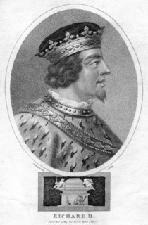 Richard II, King of England, (1799).Artist: J Chapman