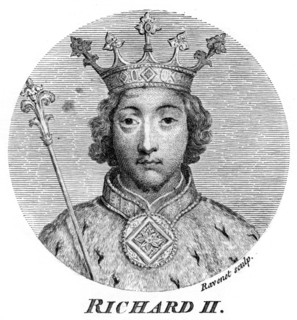 Richard II, King of England.Artist: Ravenet