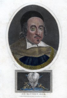 Sir Matthew Hale, 17th century Lord Chief Justice of England, (1808).Artist: J Chapman