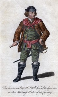 Pascal Paoli, 18th century Corsican general and patriot. Artist: Unknown