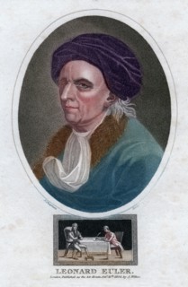 Leonhard Euler, 18th century Swiss mathematician and physicist, (1804).Artist: J Chapman