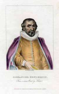 Alexander Henderson, Scottish theologian, (early 19th century).Artist: R Cooper