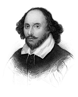 William Shakespeare, English poet and playwright, (c1850). Artist: Unknown