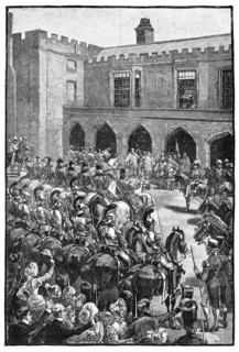 'Proclamation of the Queen', 19th century. Artist: Unknown