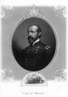 General George Meade, US Army officer and civil engineer, 1862-1867.Artist: Brady