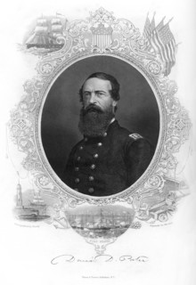 David Dixon Porter, United States admiral, 1862-1867.Artist: Brady