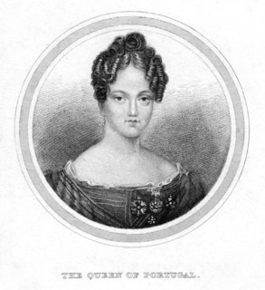Maria II of Portugal, 19th century. Artist: Unknown
