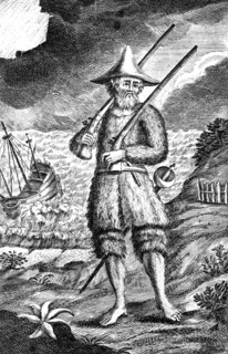 Robinson Crusoe, c1719. Artist: Unknown