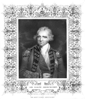 Sir Ralph Abercromby, British general.Artist: William Finden