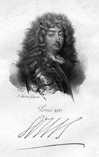 Louis XIV, King of France, (19th century).Artist: King Louis XIV of France