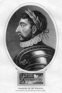 Charles IX, King of France, (1805).Artist: J Chapman