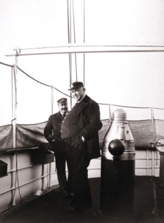 Dutch pilot, 1898.Artist: James Batkin