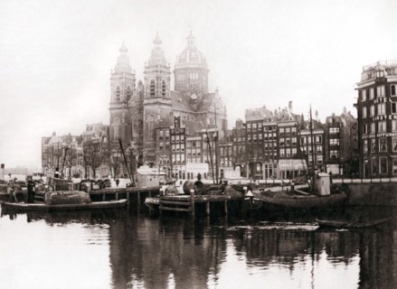 Church of St Nicholas inside the Walls, Amsterdam, 1898.Artist: James Batkin