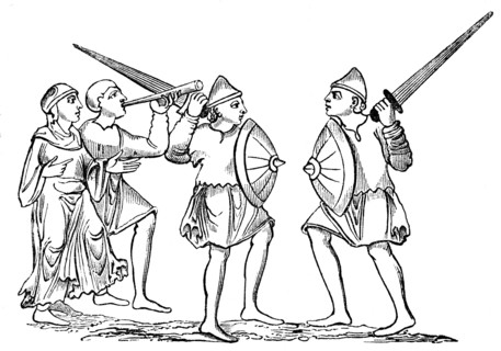 Sword dance, (1833). Artist: Unknown