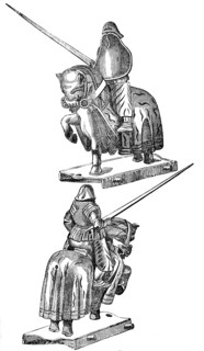 A Justing Toy, (1833). Artist: Unknown