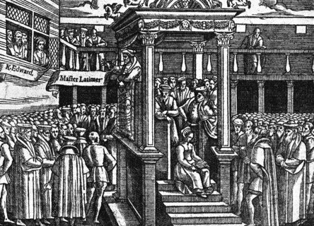 'Latimar Preaching Before King Edward VI', c1550, (c1902-1905). Artist: Unknown