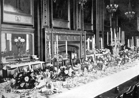 The Speaker's State Dining Room, House of Commons, Westminster, London, c1905. Artist: Unknown