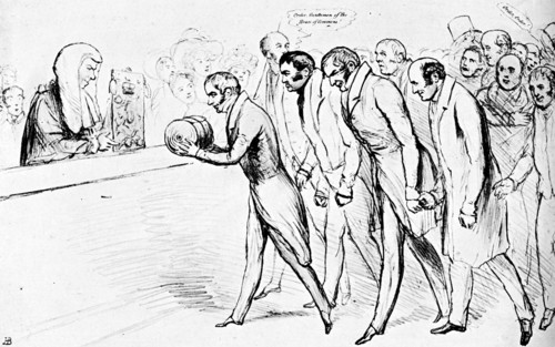 'Bringing Up Our Bill', c1832 (c1905). Artist: Unknown