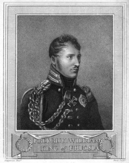 Frederick William III, King of Prussia, 19th century.Artist: Blood