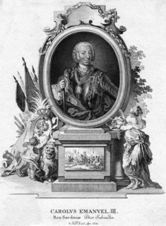 Charles Emmanuel III of Sardinia, Duke of Savoy and King of Sardinia, (1701-1773). Artist: Unknown