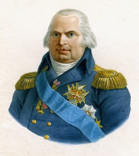 Louis XVIII, King of France, 19th century.Artist: W Evans