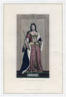 Queen Anne, (19th century). Artist: H Bourne