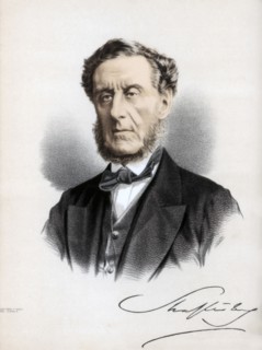 Anthony Ashley Cooper, 7th Earl of Shaftesbury, English politician and philanthropist, c1890.Artist: Cassell, Petter & Galpin