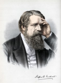 Stafford Northcote, 1st Earl of Iddesleigh, British statesman, c1890.Artist: Cassell, Petter & Galpin