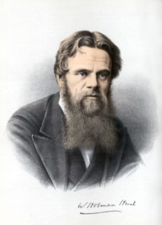 William Holman Hunt, British painter, c1890.Artist: Cassell, Petter & Galpin