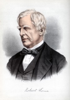 Robert Lowe, 1st Viscount Sherbrooke, British statesman, c1890.Artist: Cassell, Petter & Galpin