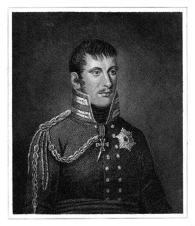 Frederick William III, King of Prussia, 1815.Artist: A Wheltier