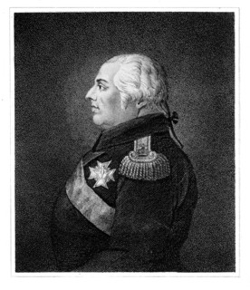 Louis XVIII, King of France. Artist: Unknown