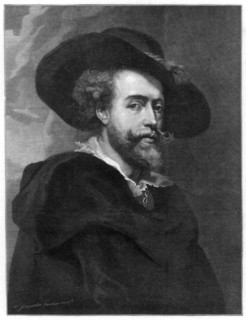'Peter Paul Rubens', Flemish painter, 1877.Artist: William Biscombe Gardner