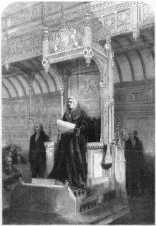 John Evelyn Denison, Speaker of the House of Commons, 1857. Artist: Unknown