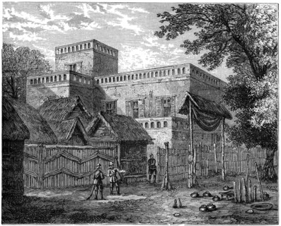 'King Koffee's Palace, Coomassie, Ashanti War, Africa', 1900. Artist: Unknown