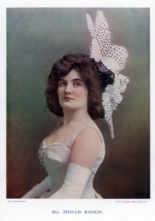 Phyllis Rankin, American actress, 1901.Artist: W&D Downey