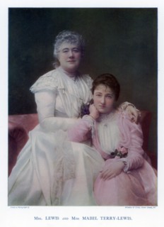 Mrs Lewis (Kate Terry) and Miss Mabel Terry-Lewis, British actresses, 1901.Artist: Window & Grove