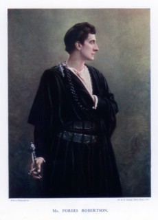 John Forbes-Robertson, British actor and theatre manager, 1901.Artist: W&D Downey