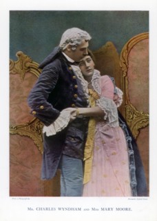 Charles Wyndham and Mary Moore, English actors, 1901.Artist: Barraud