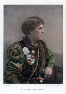 Sir George Alexander, English actor and theatre manager, 1901.Artist: Ellis & Walery