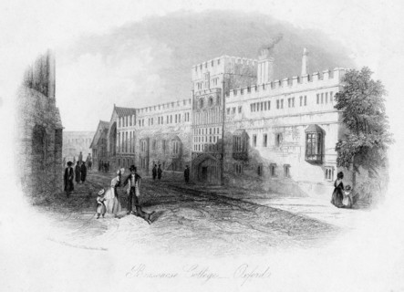 Brasenose College, Oxford University. Artist: Unknown