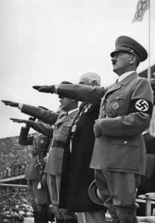 Adolf Hitler, Games of the XI Olympiad, Berlin, 1936. Artist: Unknown
