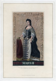 Mary II, Queen of England, Scotland and Ireland.Artist: R Anderson