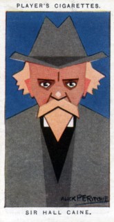 Sir Hall Caine, British novelist, 1926. Artist: Alick P F Ritchie