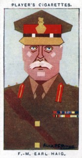 Douglas Haig, 1st Earl Haig, British field marshal, 1926.Artist: Alick P F Ritchie