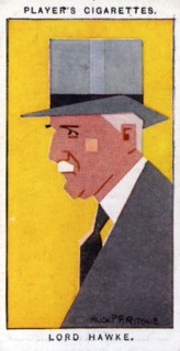 Martin Bladen Hawke, 7th Baron Hawke, British cricketer, 1926.Artist: Alick P F Ritchie