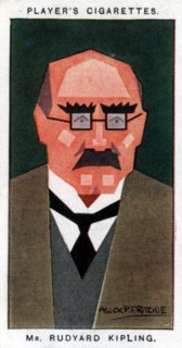 Rudyard Kipling, British writer and poet, 1926.Artist: Alick P F Ritchie