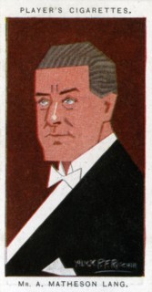 Matheson Lang, Canadian actor-manager and dramatist, 1926. Artist: Alick P F Ritchie
